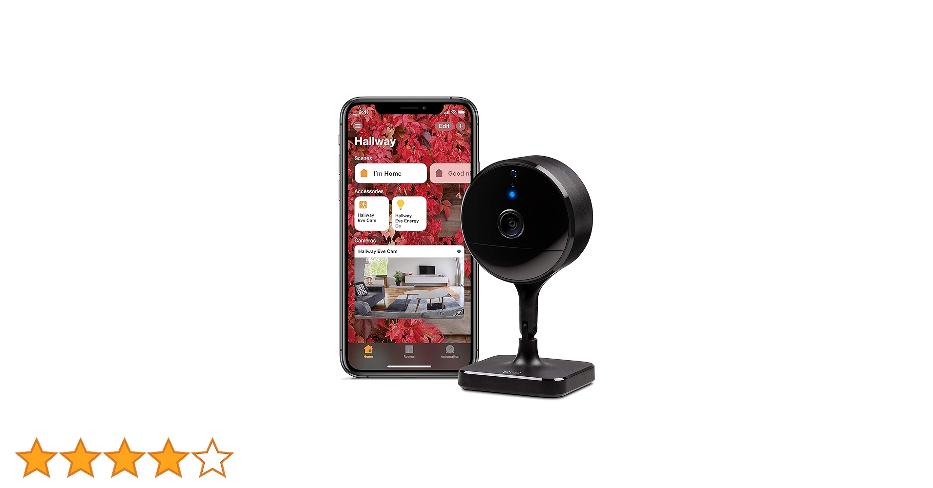 Eve Cam – Secure Indoor Camera, 100% privacy, HomeKit Secure